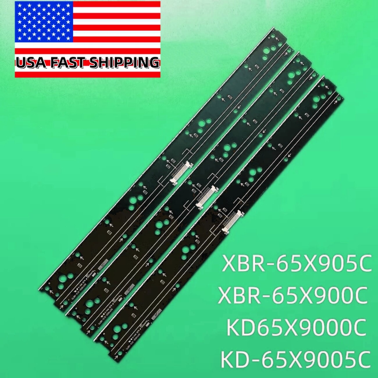 3Pcs LED Strips For Sony NLAW50351 KD-65X9005C XBR-65X900C YD5S650HTG01 LS1