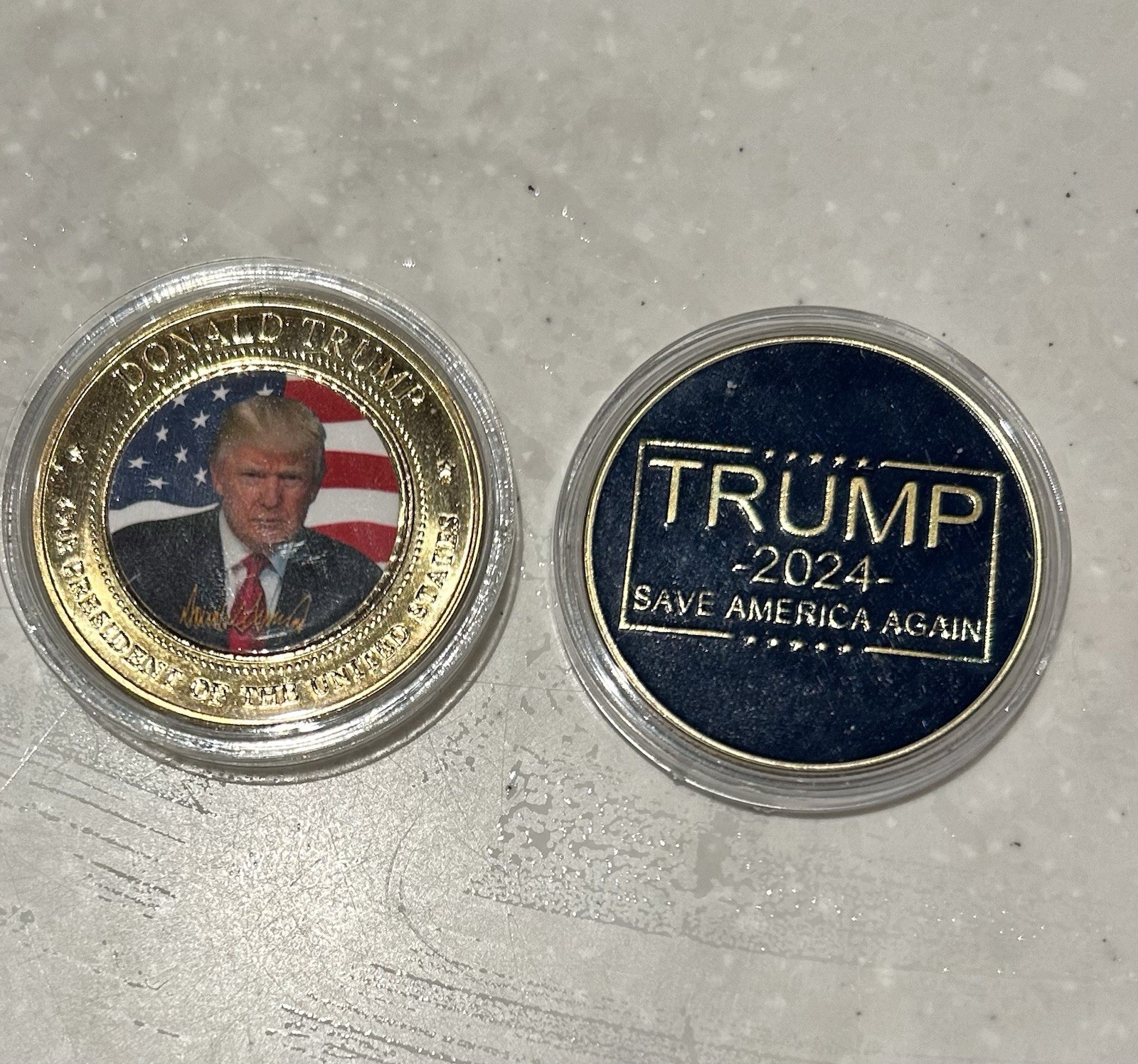 TRUMP WHITE HOUSE Signature CHALLENGE COIN 2025 INAUGURATION REPUBLICAN MAGA GOP