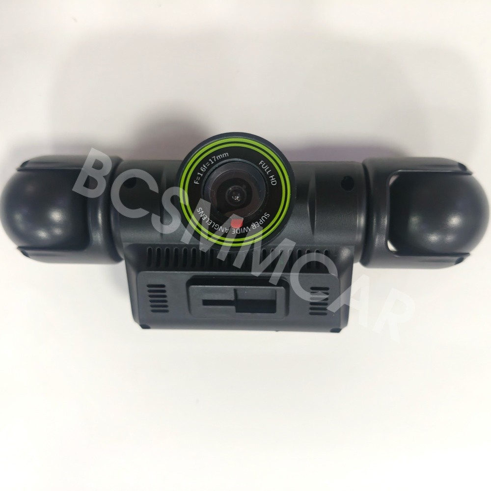 1080P Dash Cam 4 Lens Car DVR Driving Recorder Camera Loop Recording 170° 2.4in