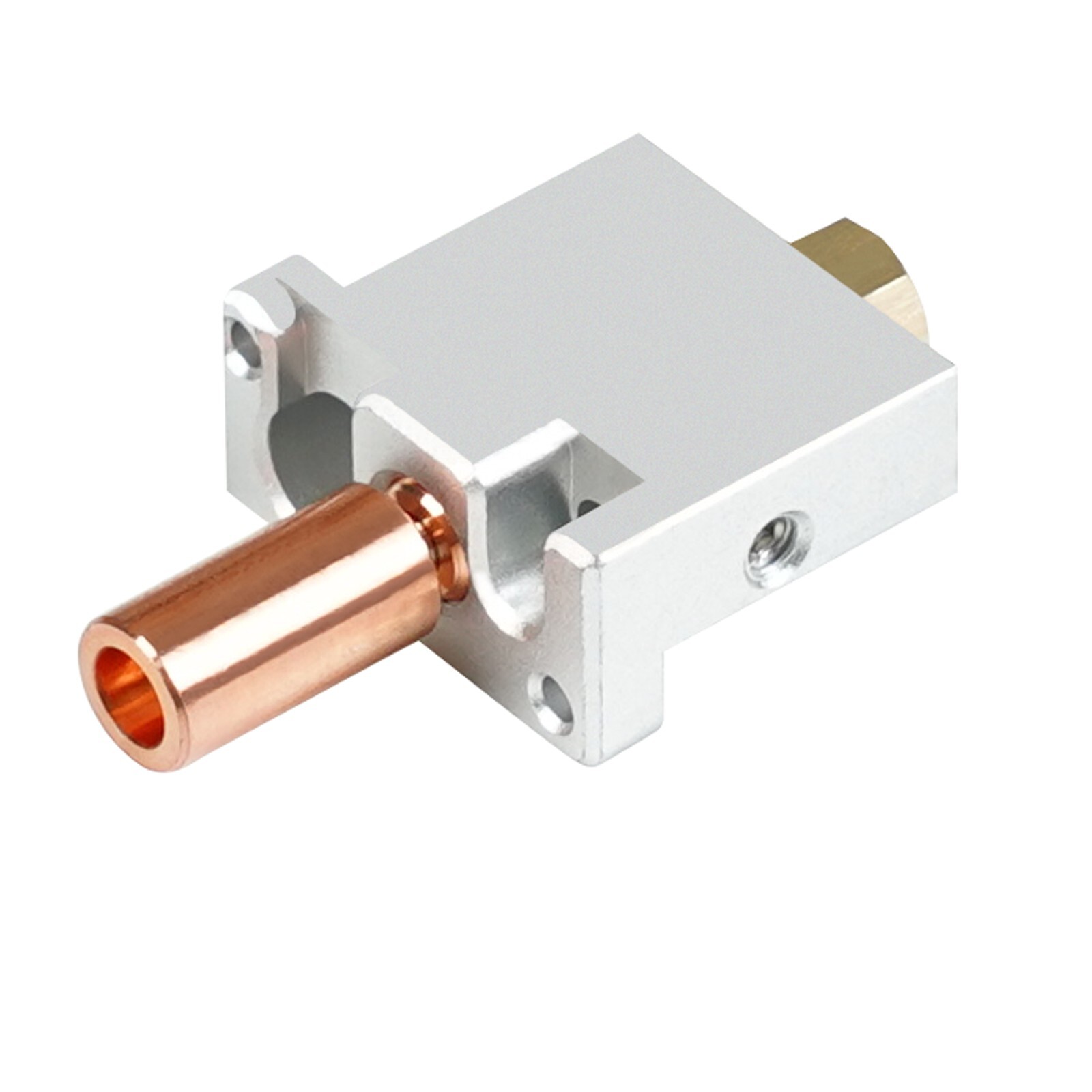 FLSUN V400 V6 Hotend Nozzle Extruder Heat Block Throat 3D Printer Effector Parts