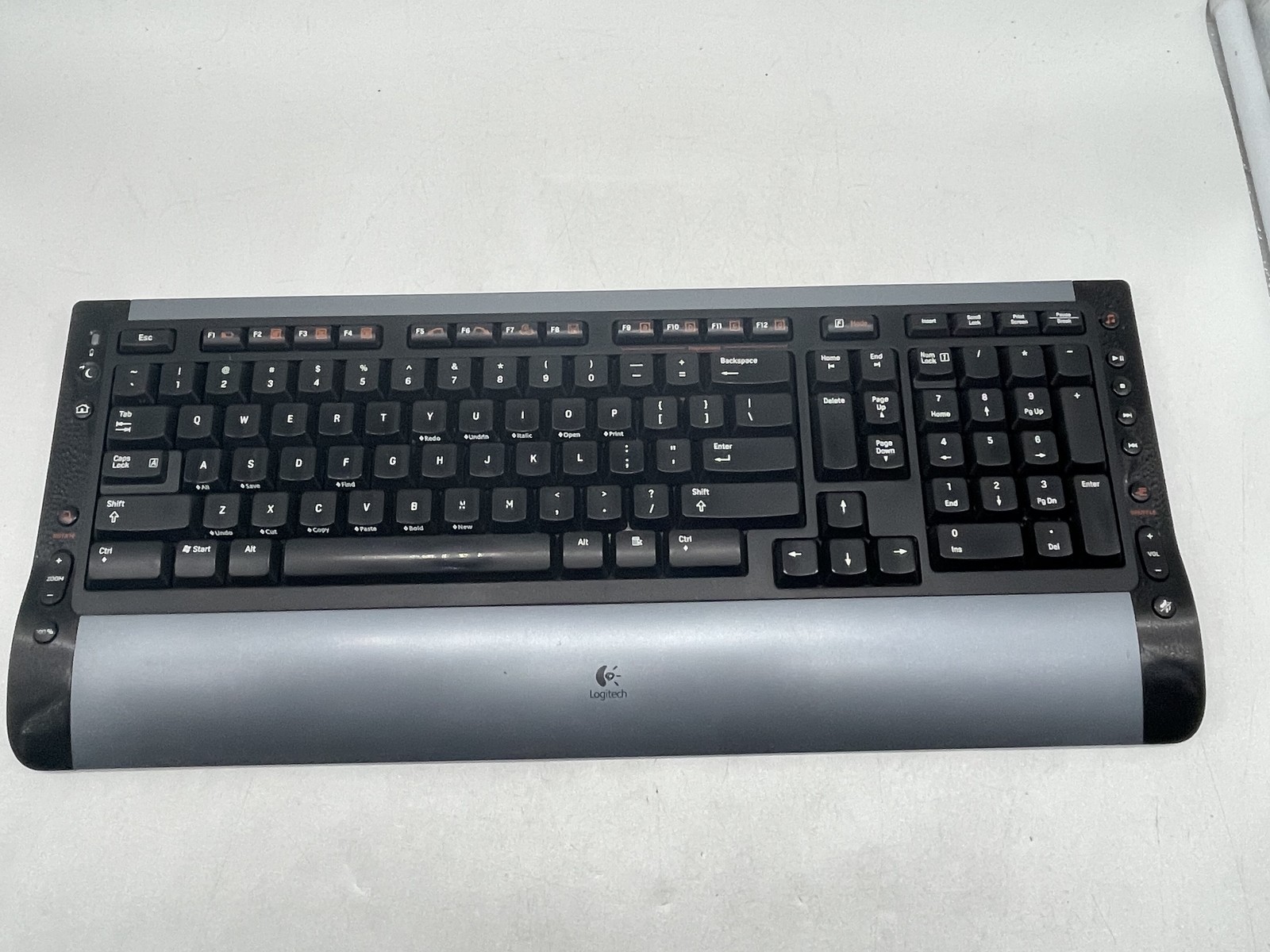 Logitech Cordless Desktop S510 Keyboard No Receiver Y-RAK73 FREE S/H