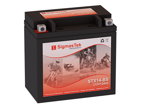 STX14-BS Sealed AGM Battery for Honda 420 TRX420 Fourtrax Rancher 4x4 420CC 2013