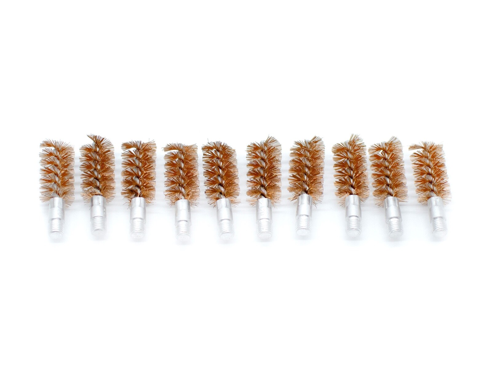 10 Pack- 20 Gauge Phosphor Bronze Bore Brushes for Gun Cleaning and Maintenance