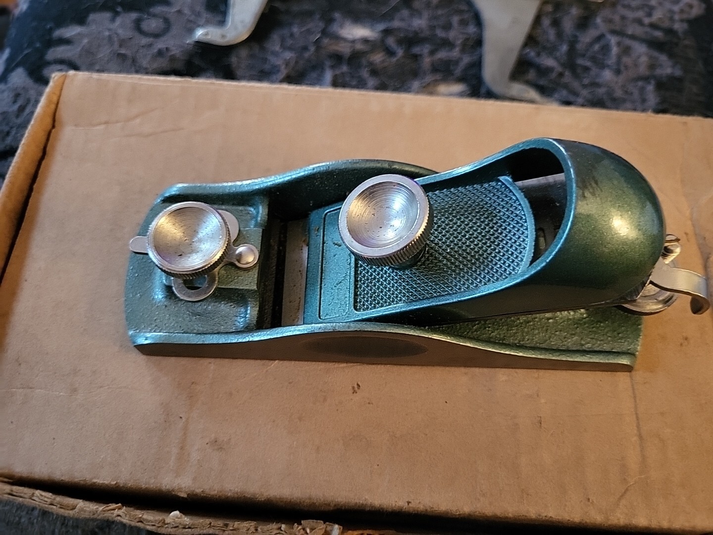 Vintage Sears Craftsman Adjustable Mouth Block Plane 37052 Made In USA, 6in