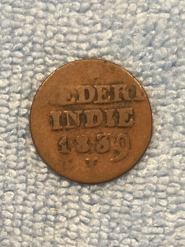 Netherlands East Indies - 1 Cent 1839 J