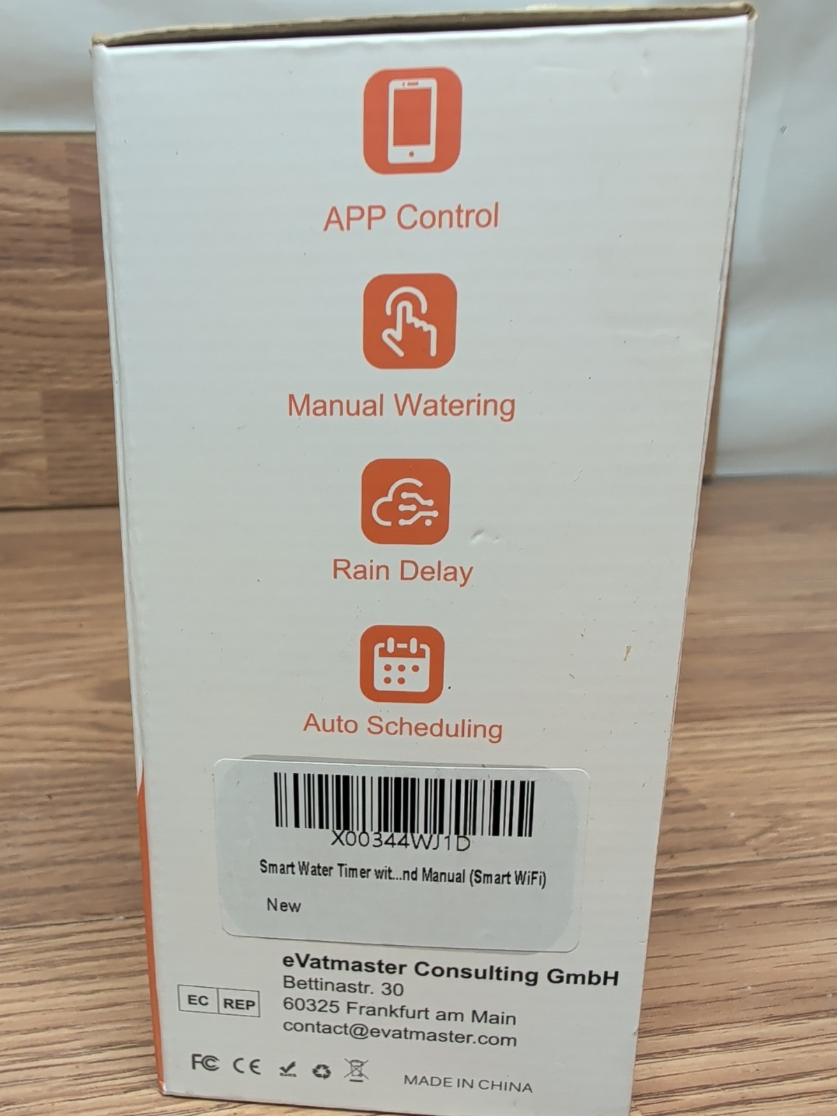 Smart Water Timer with Wi-Fi Hub, Bluetooth Hose Rain Delay Black1