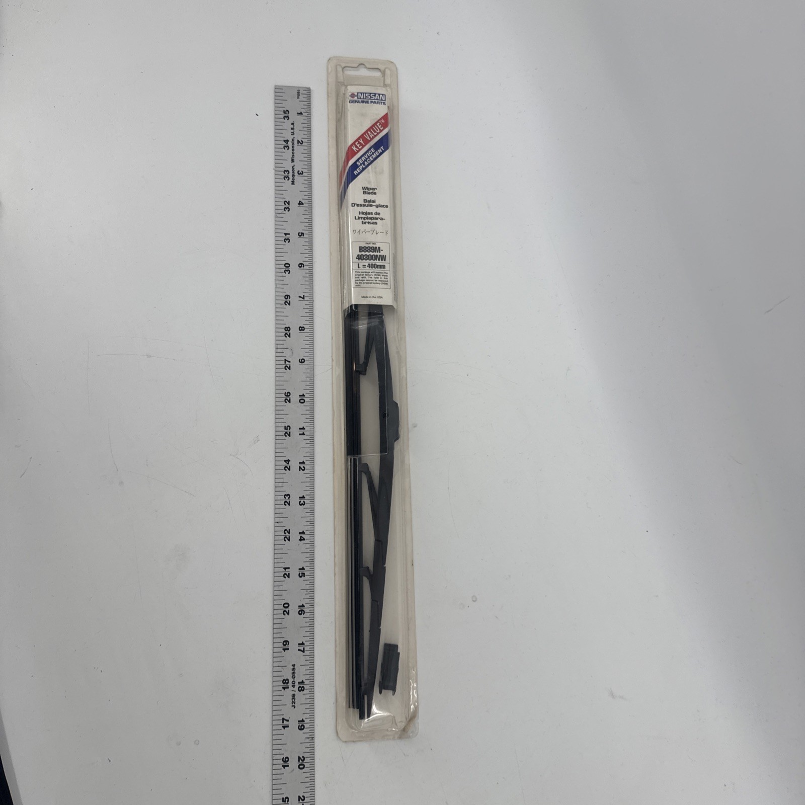 OEM NISSAN B889M-40300NW L=400mm  BLADE, WIPER B889M-40300NW
