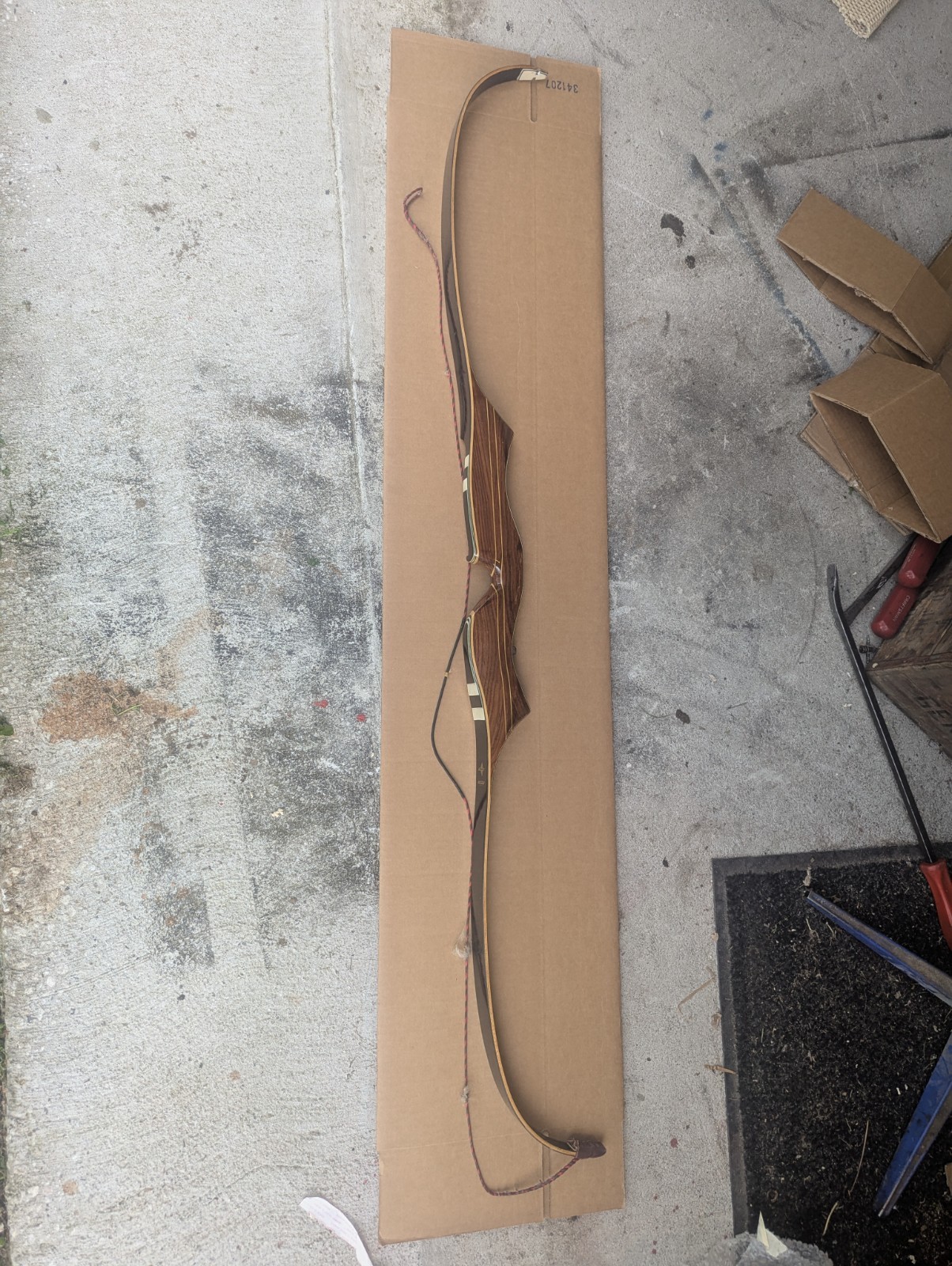 VINTAGE BROWNING EXPLORER II RECURVE BOW 62"WITH 55# DRAW WEIGHT MADE IN U.S.A.
