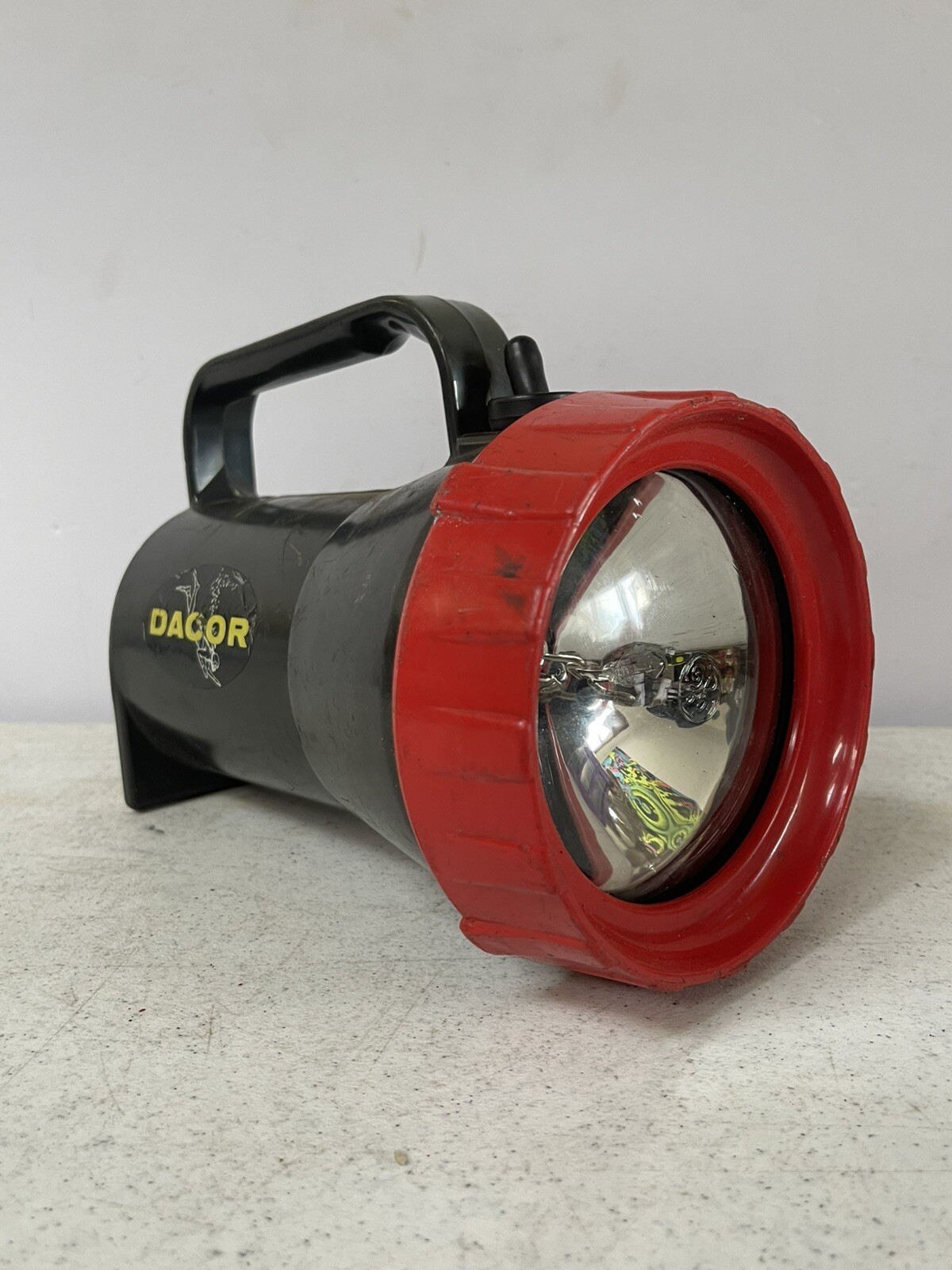 Vintage Dacor Scuba Diving UL-700 Underwater Flashlight. Untested