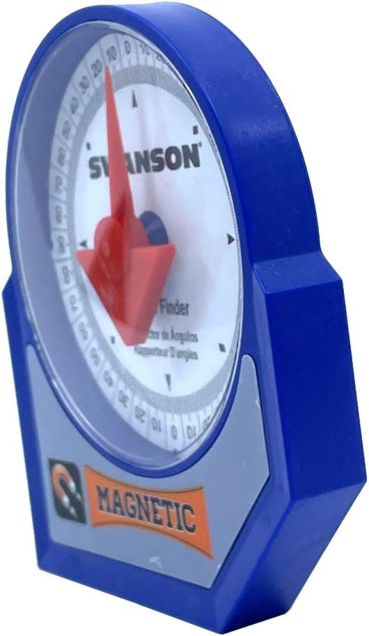 Professional Grade Magnetic Angle Finder - 0.5° Precision for Perfect Angles