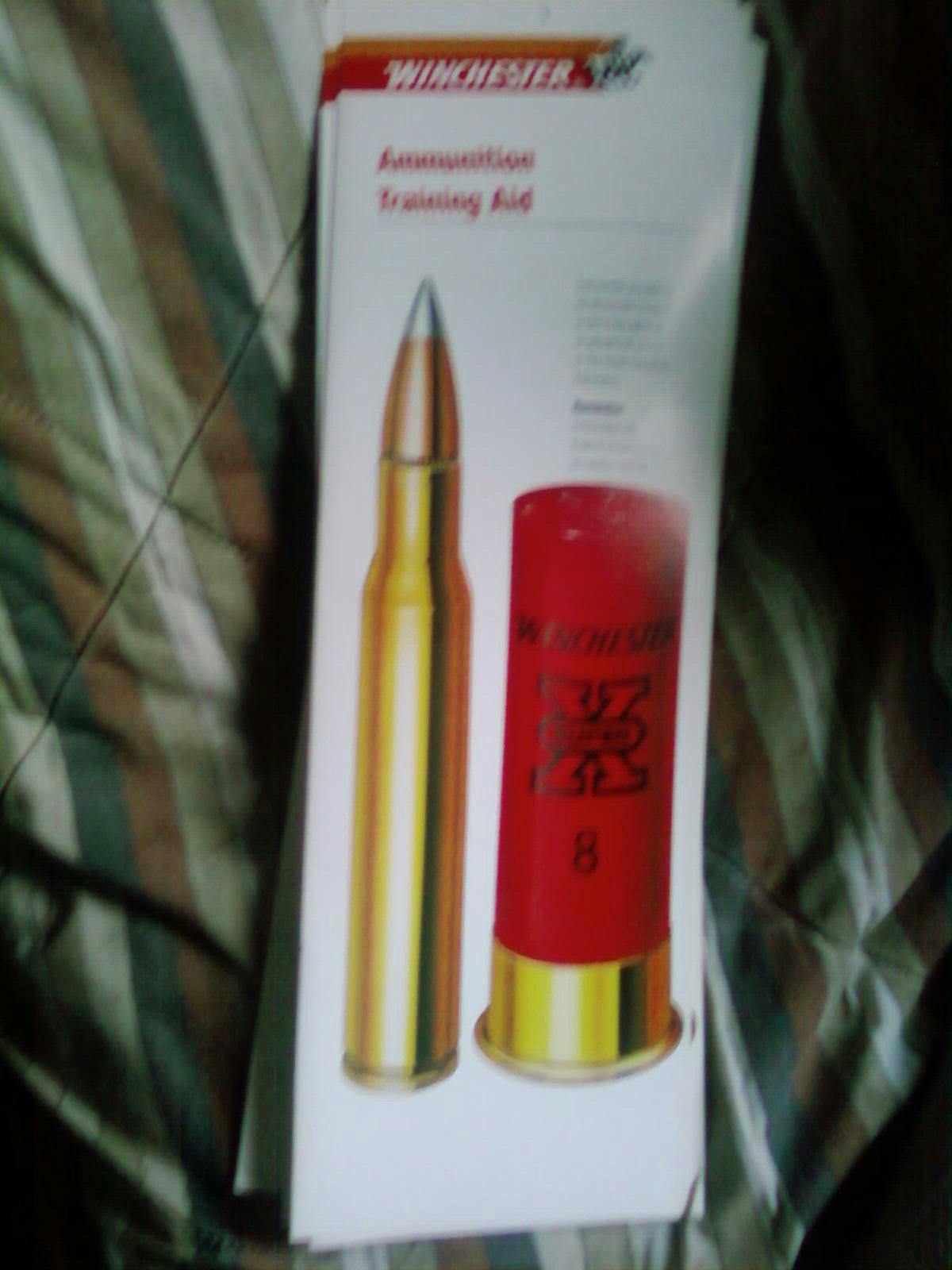 Winchester Ammunition Training Aid for gun safety instruction