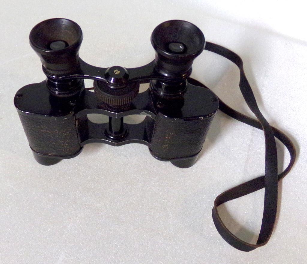 Vintage Alpha Flammarion Paris Prism Binoculars 8X