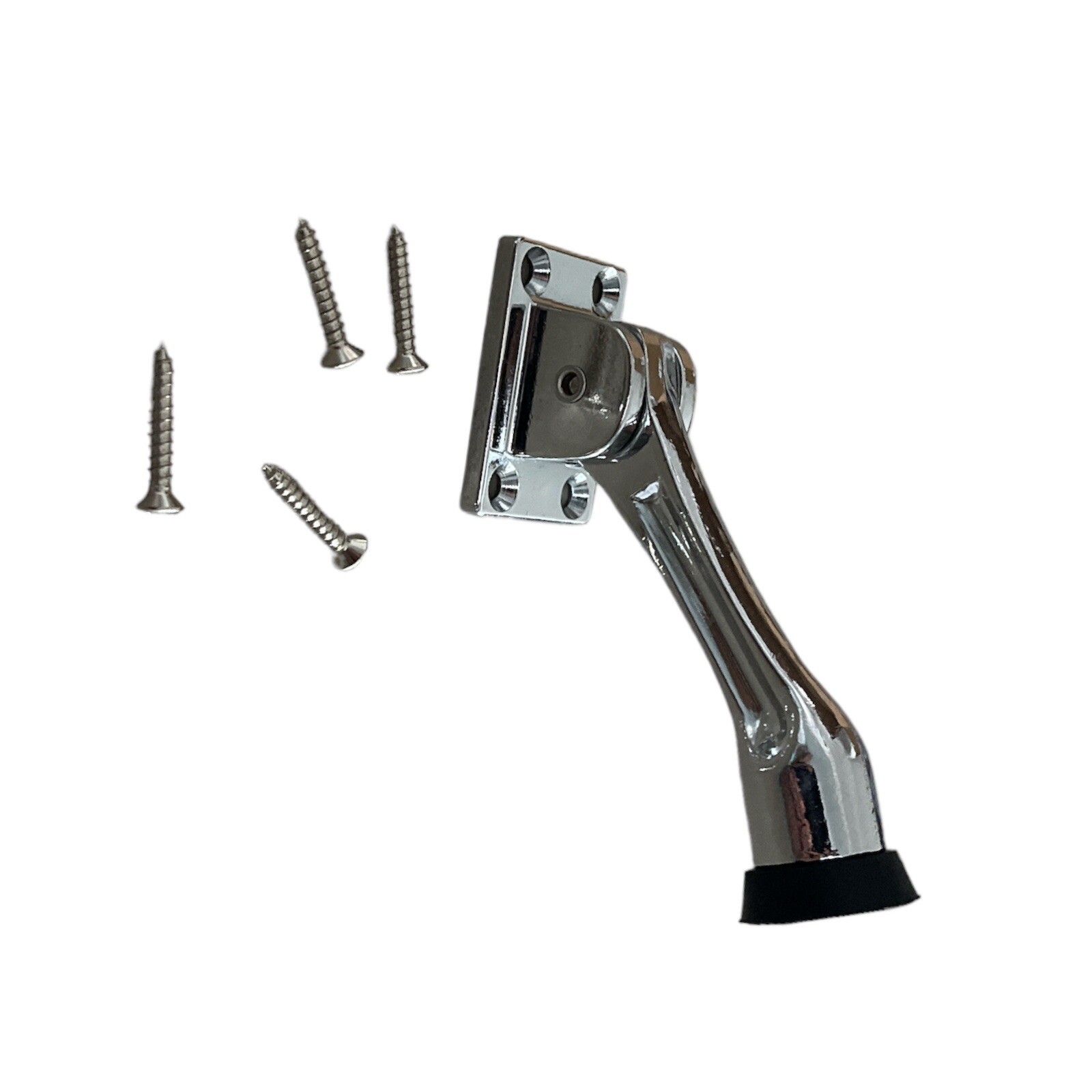 Ultra Hardware 4" Chrome Drop Down Door Holder (6 Pack) S2