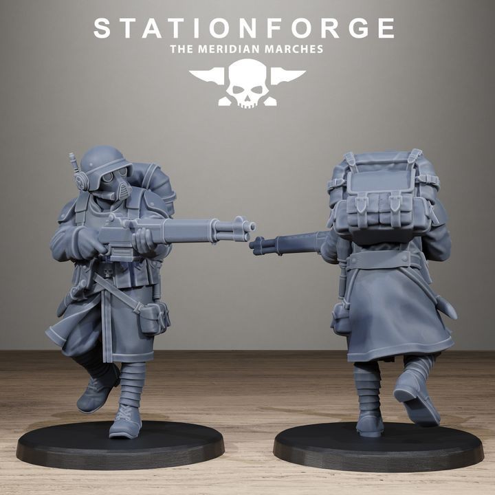 32mm Meridian Starter Pack x10 Station Forge High Quality Miniatures