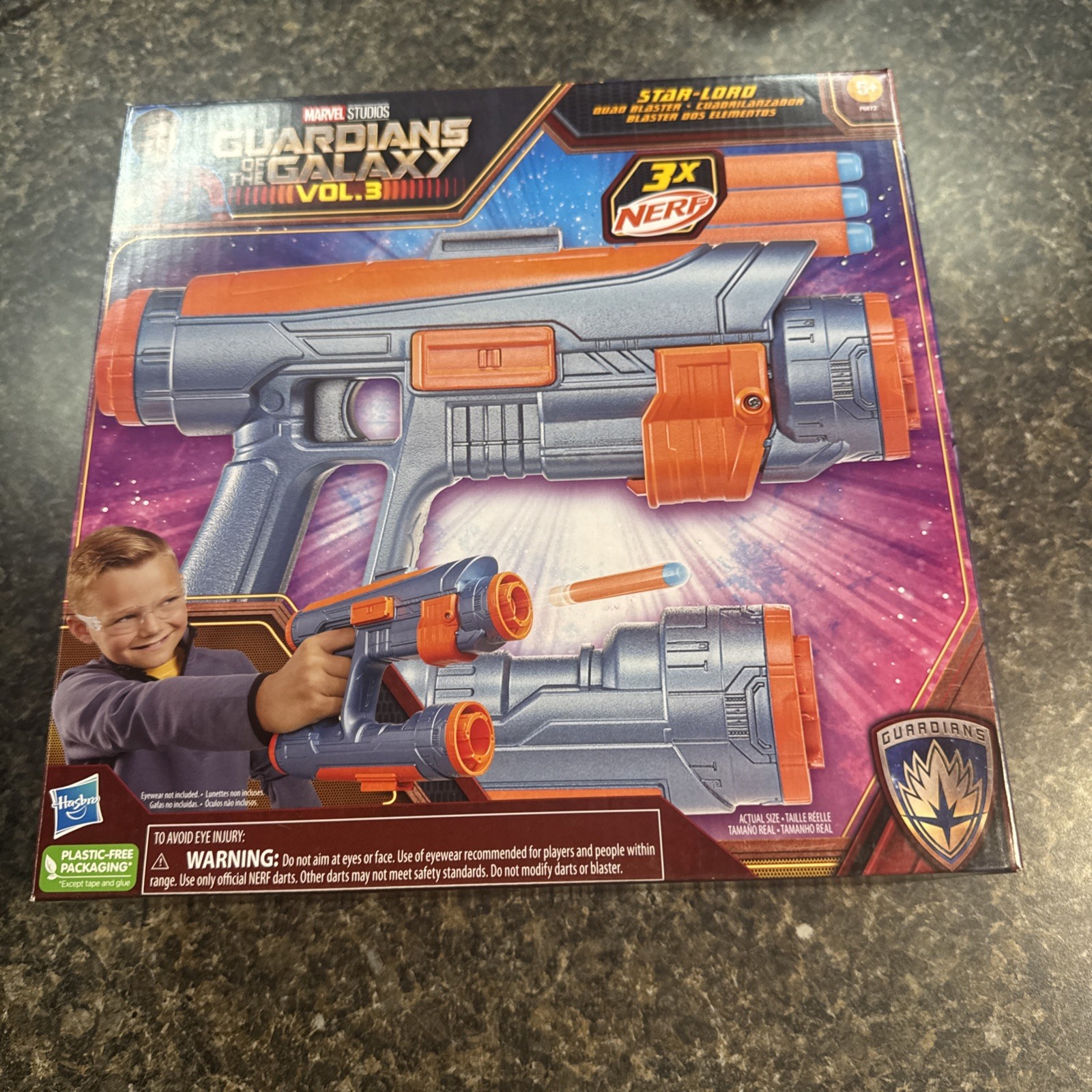Marvels Guardians of the Galaxy Nerf Gun