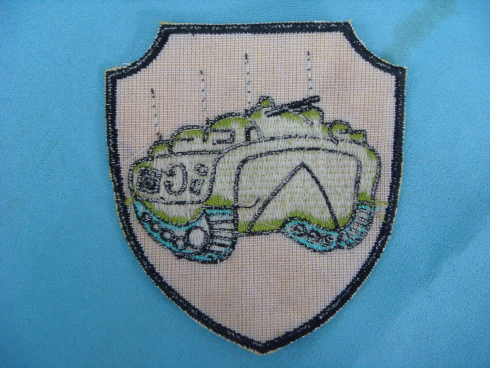 VIETNAM WAR PATCH, USMC 3rd AMPHIBIAN TRACTOR BATTALION