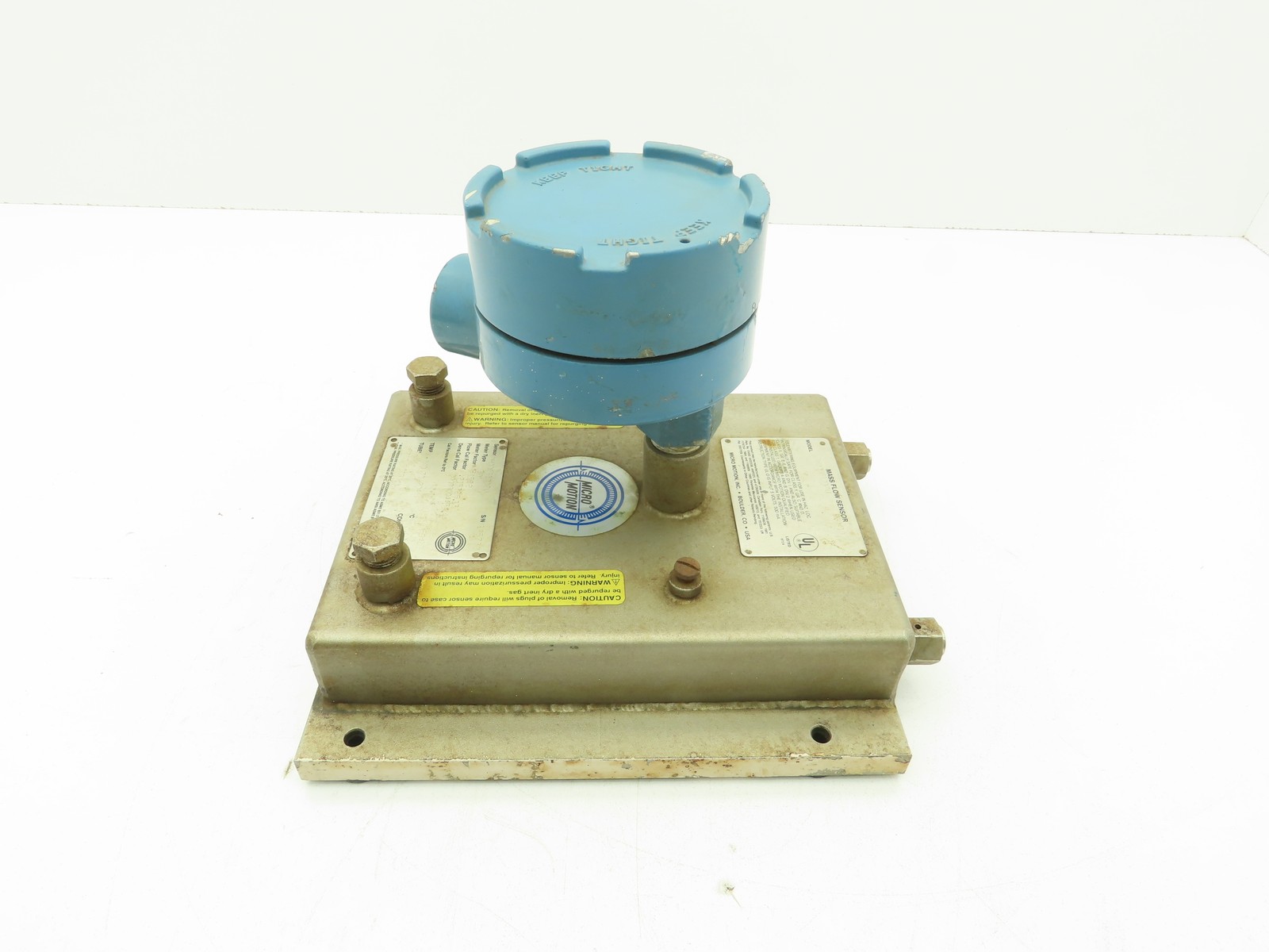 Micro Motion DH006S100PU Mass Flow Sensor -240 to 204°C 5700 PSI High Pressure