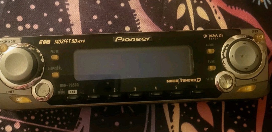 PIONEER DEH-P6300 CAR STEREO FACEPLATE PIONEER DEH-P6300 ONLY FACEPLATE OEM🟠