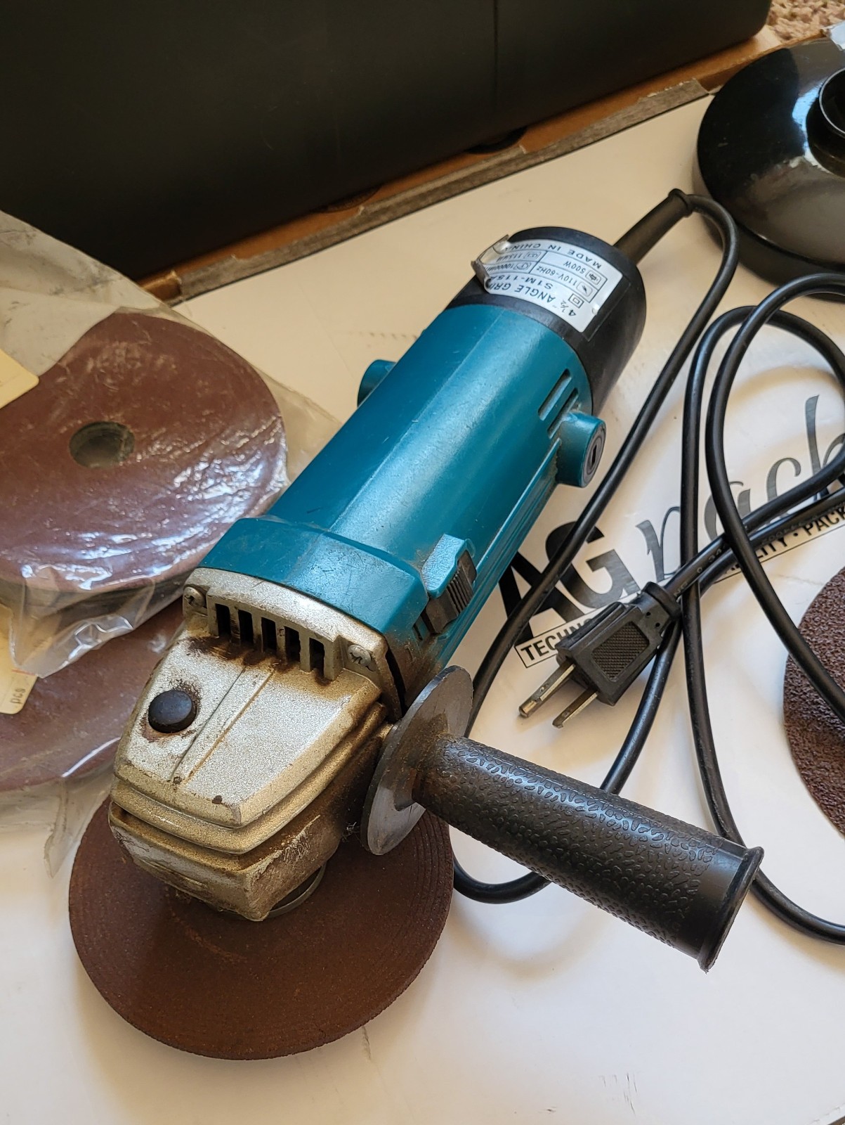 4 1/2 Angle Grinder S1M-115A with Toolbox