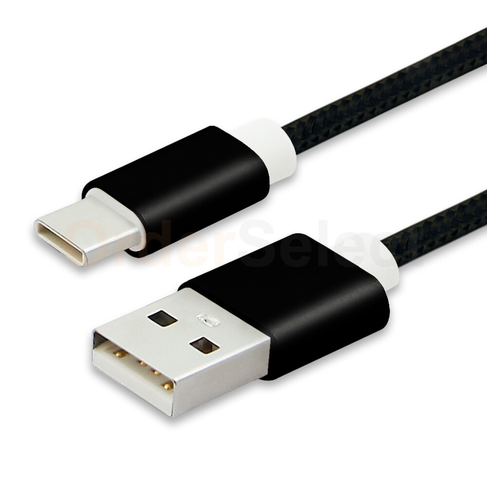 USB Type-C Braided Charger Cable Cord for Nintendo Switch / Switch Lite