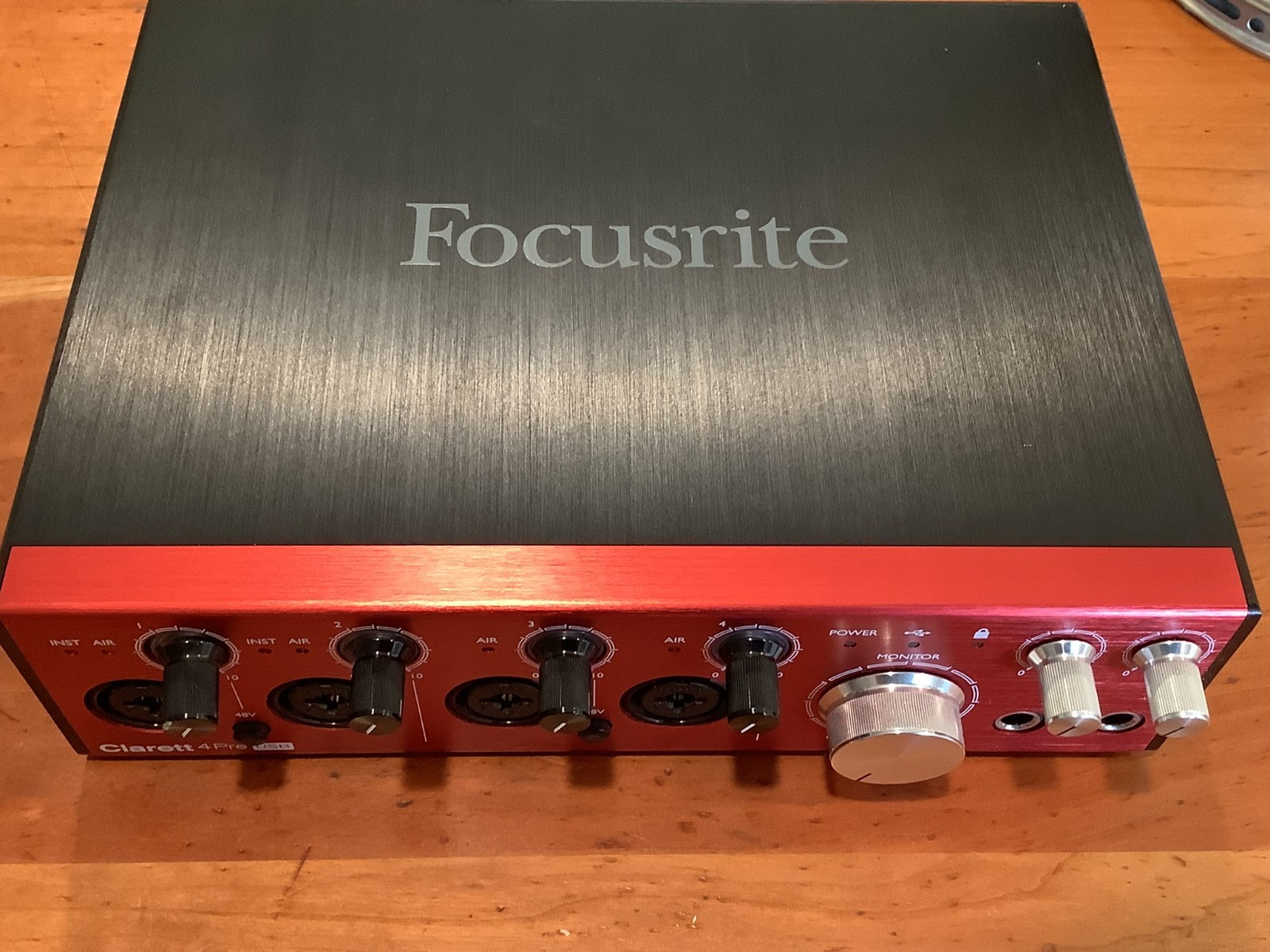 Focusrite Clarett+ 4Pre 8 Channels USB Audio Interface - AMS-CLARETT-PLUS-4PRE