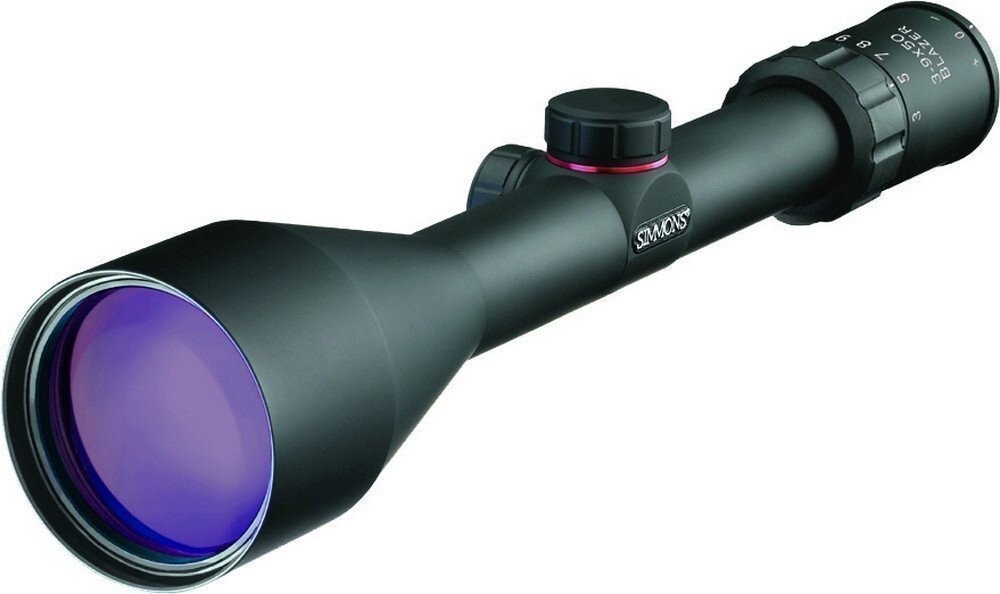Simmons - 3-9x50 Rifle Scope/Truplex Reticle Black Matte Finsh Box - 510519