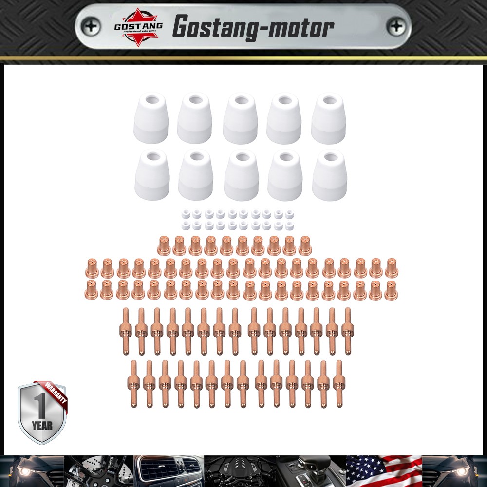110PCS PT31  Fit CUT-45 CUT-50 CT-312 with Plasma Cutt Plasma Cutting Consumable