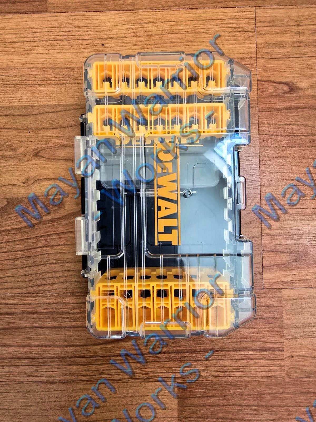 Dewalt Clear Top/Black bottom Storage 2 ea Case w/holders for 28bits