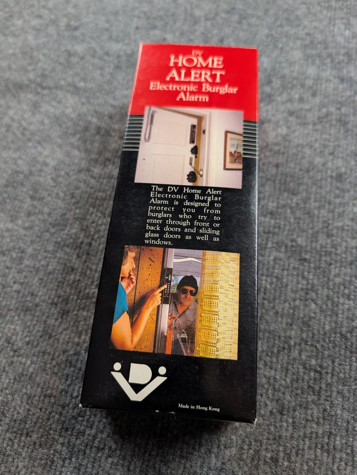 DV Home Alert Electronic Burglar Alarm 3-Digit Code Door Window Security | New