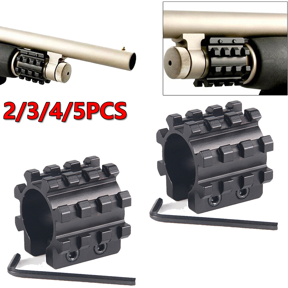 1-5PCS Tactical Picatinny Rail Mount for Mossberg 500 Remington 870 Shotgun US