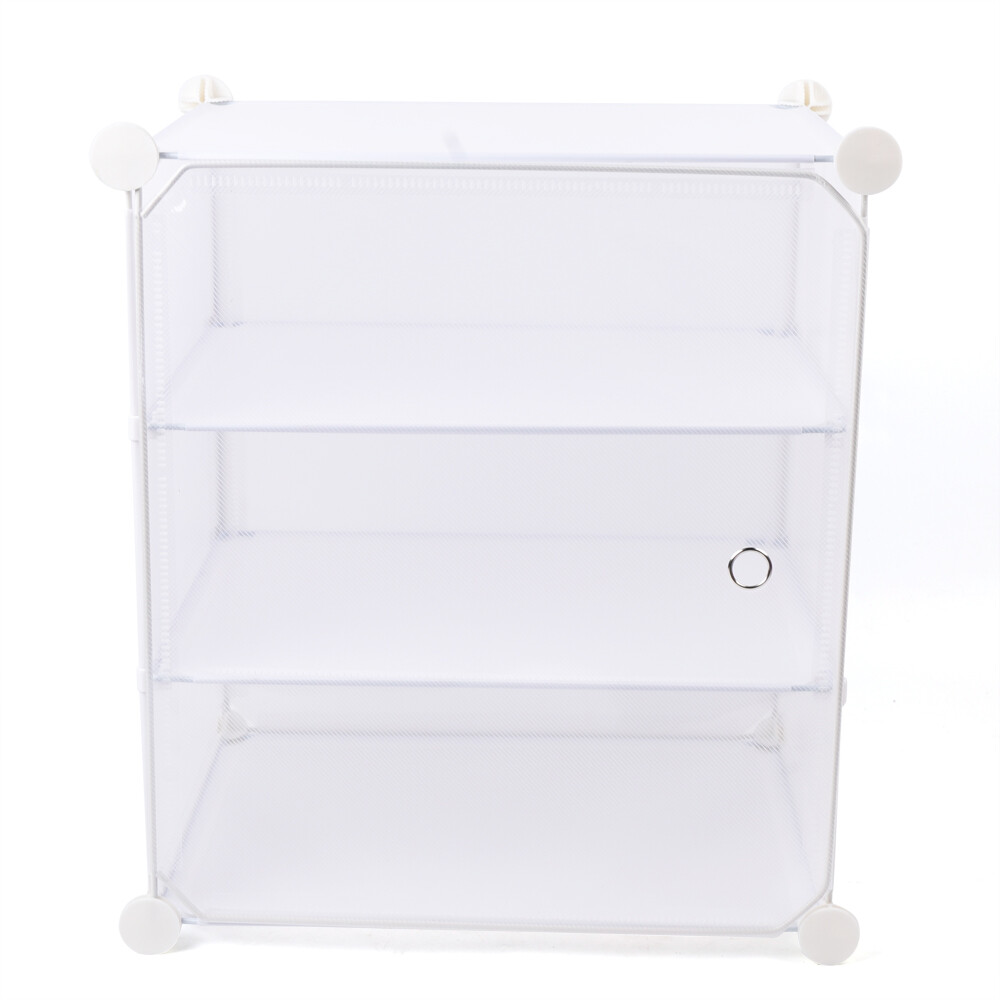 For 36 Pairs Shoes 12 Tiers Shoe Rack Box Organizer Stackable Cabinet Storage