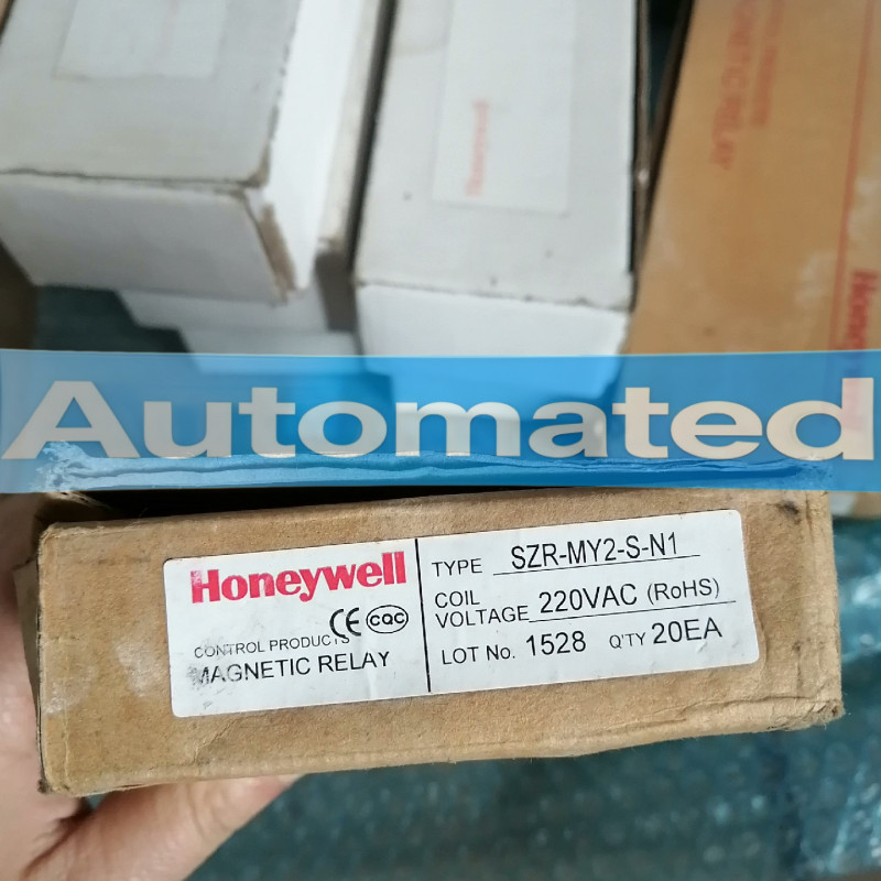 SZR-MY2-S-N1 220VAC 1PCS NEW Honeywell Intermediate relay SZR-MY2-S-N1 220VAC