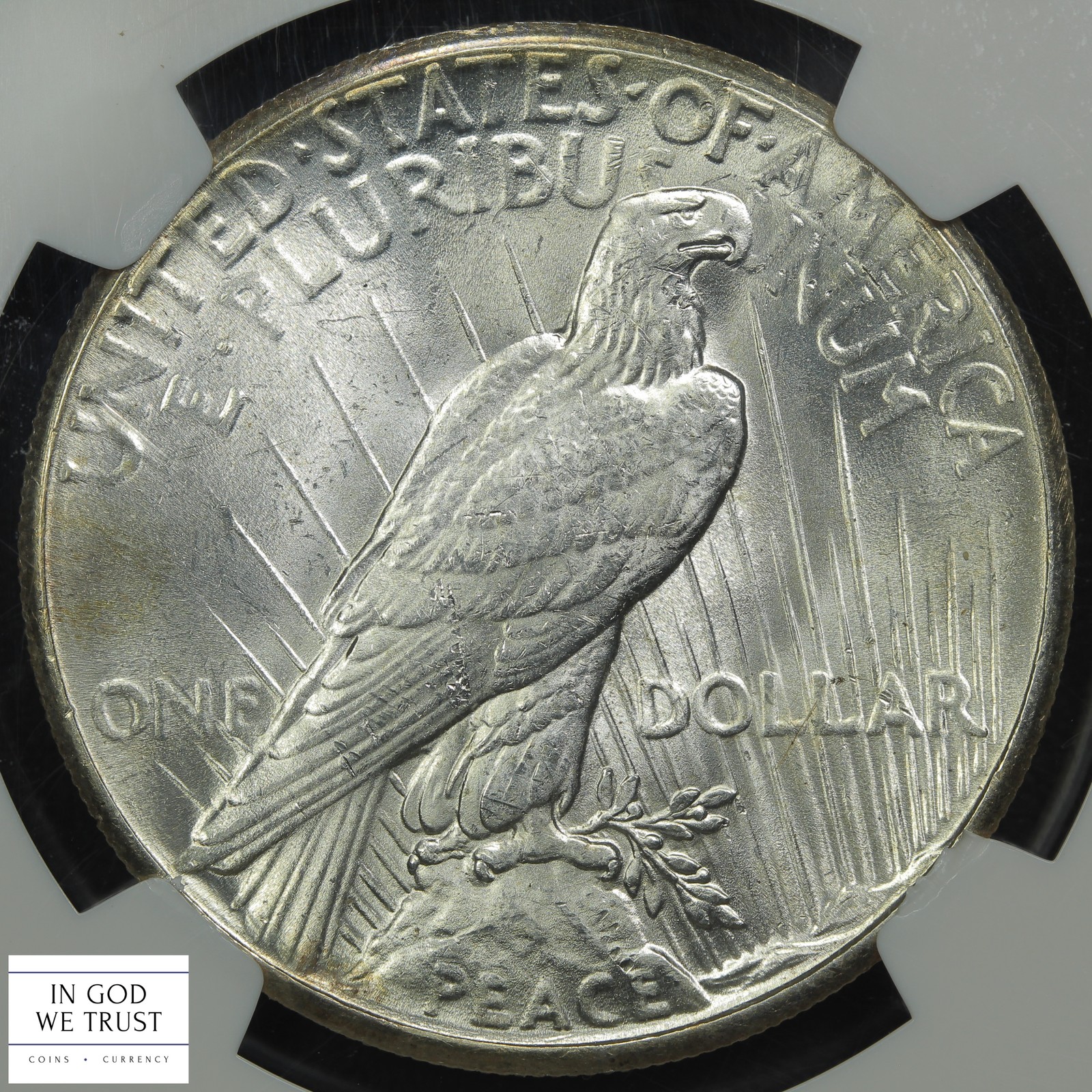 1927 Peace Silver Dollar $1 NGC MS 64 CAC