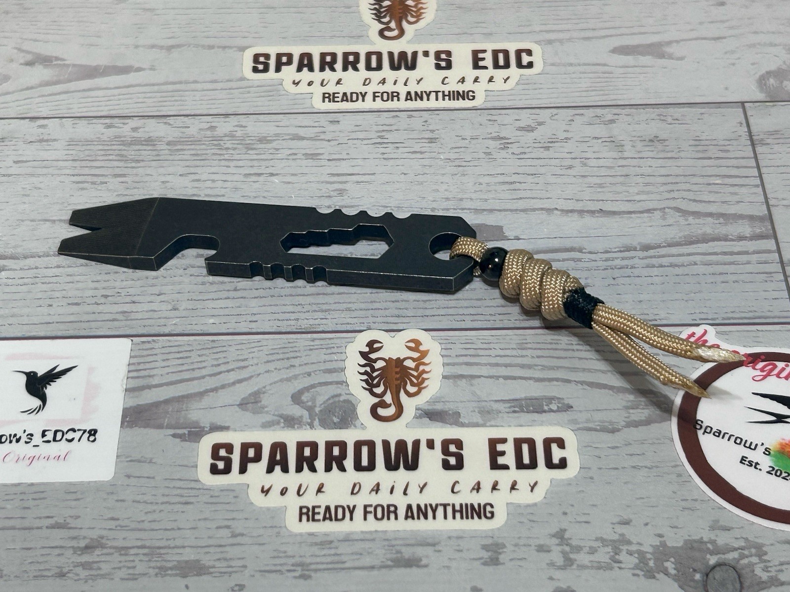 Sparrow’s EDC Pocket Punisher / Pry Bar Multi-Tool