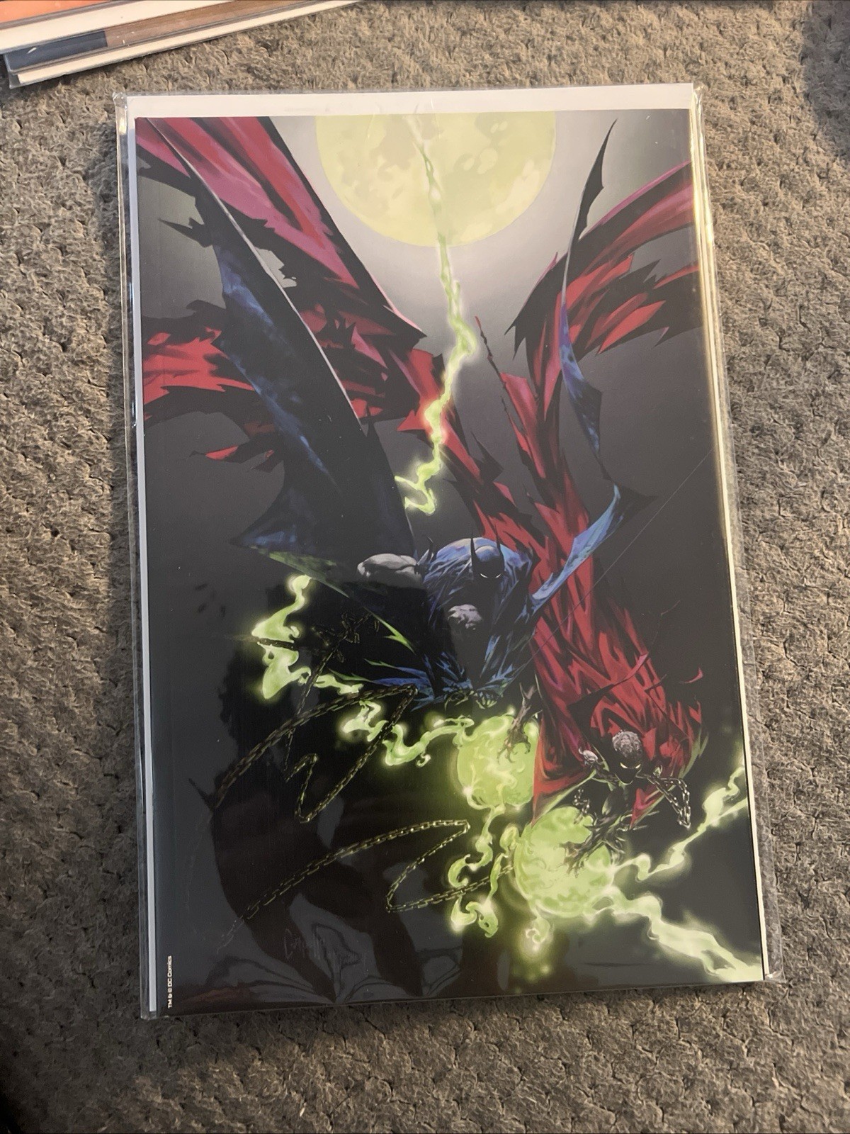 Batman / Spawn #1 (Cvr J Greg Capullo & Todd Mcfarlane Glow In The Dark Var)