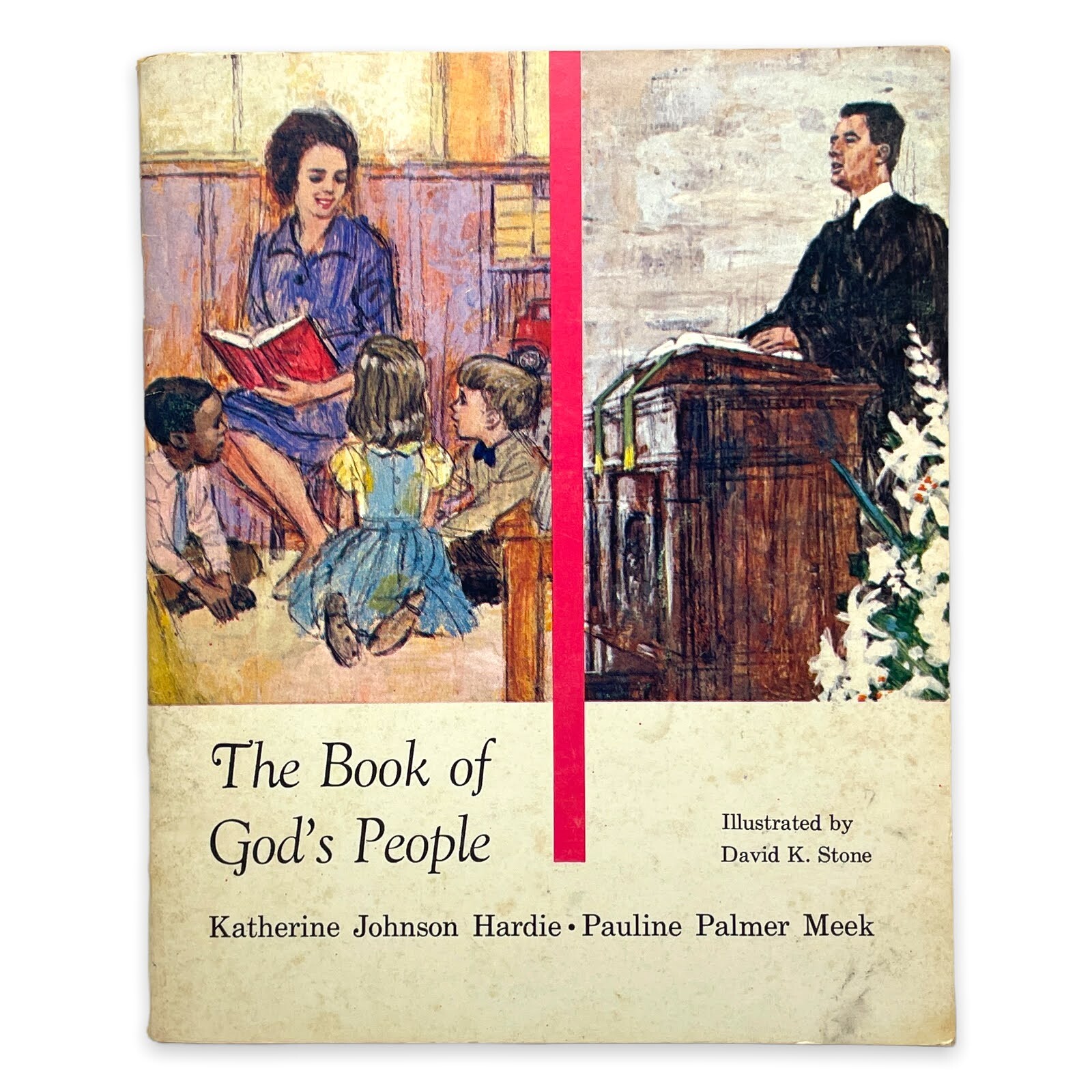Vintage 1968 THE BOOK OF GOD'S PEOPLE by Katherine Johnson Hardie, COVENANT LIFE