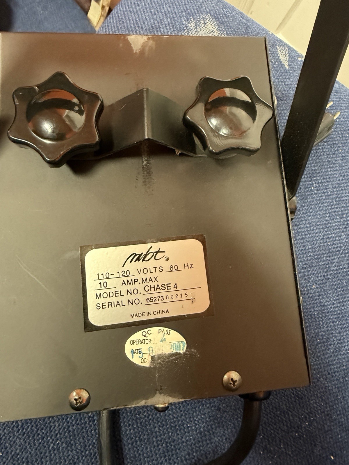 MBT 4-Channel Chase Lighting Controller BONUS Rabbit Tanaka Spotlight w/ Lenses