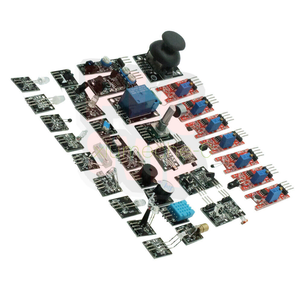 37 Sensor Ultimate 37 in 1 Sensor Modules Kit for Arduino MCU Education User