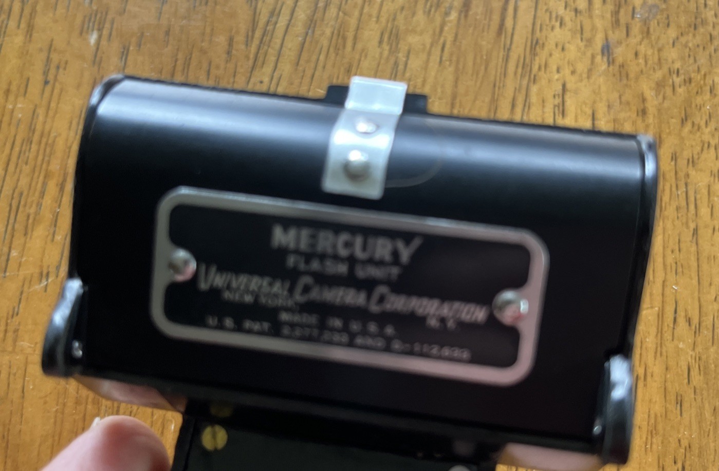 Vintage Mercury Photo Flash Unit - Universal Camera Corp Model M-29