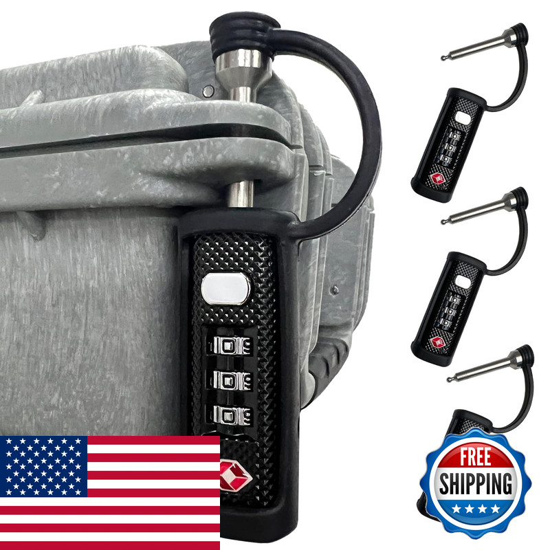 Lafenlin Gun Case Locks 4 Pack Tsa Approvedheavy Duty Locks For Gun