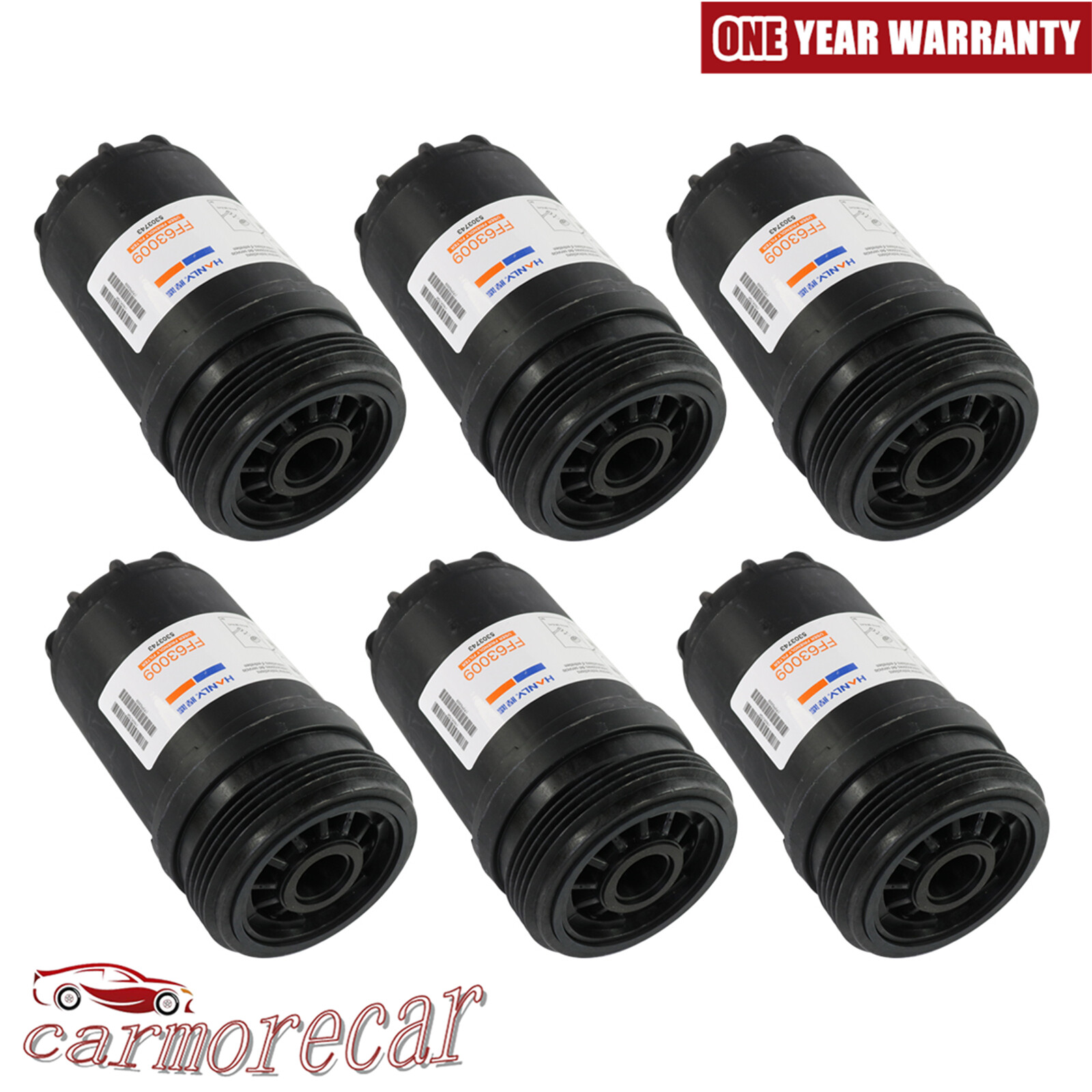 FF63054NN Fuel Filter Replace FF63009 FF63054NN Pack of 6