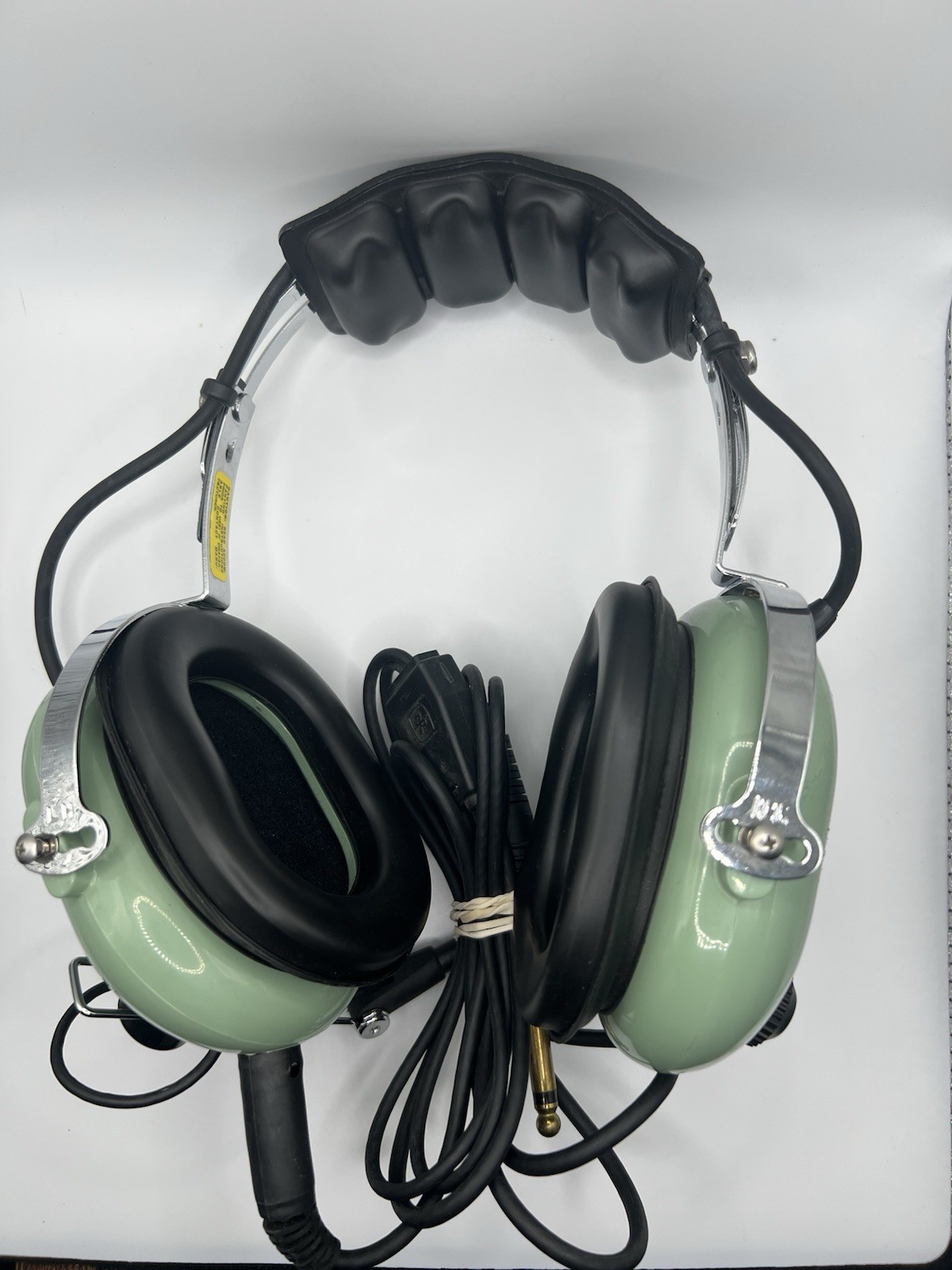 David Clark H10-60 Aviation Headset With M-7A Microphone (LIKE NEW CONDITION)