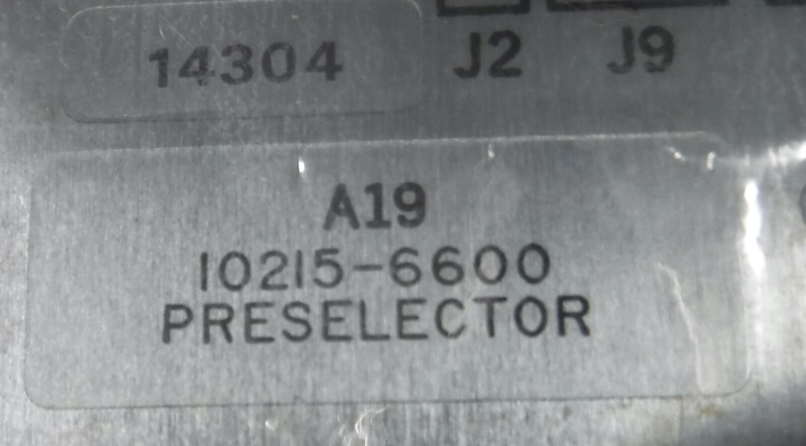 HARRIS PRE SELECTOR MODULE KIT NEVER INSTALLED COND. FREE SHIPPING