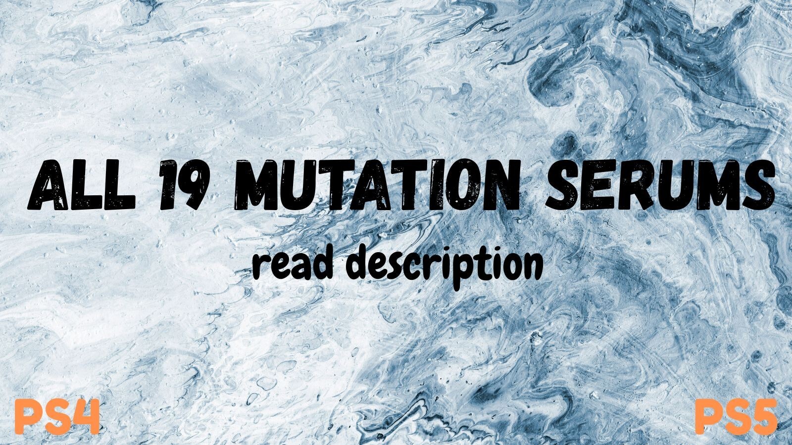 Fallout 76 - Mutation Serums -  All 19 Serums - Buy 1 Get 1-  (38 serums) - ps5