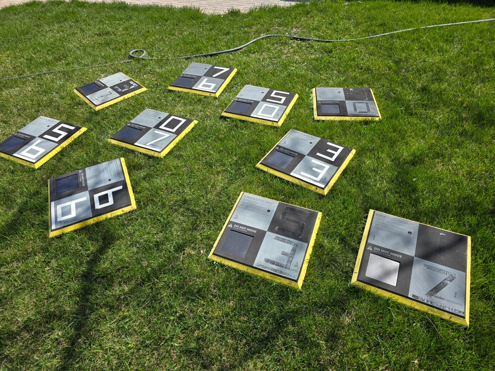4 Propeller Aeropoints v1.2 Drone Surveying Points for GPS Data Collection