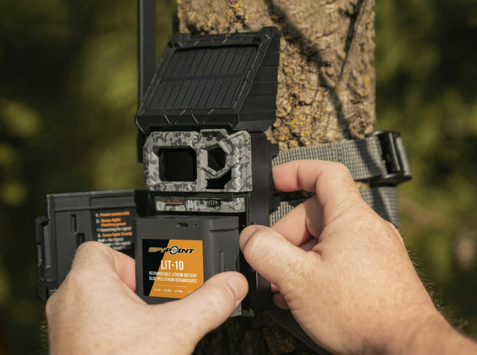 SpyPoint LIT-10 Lithium Rechargeable Battery Pack CELL LINK MICRO Trail Cameras