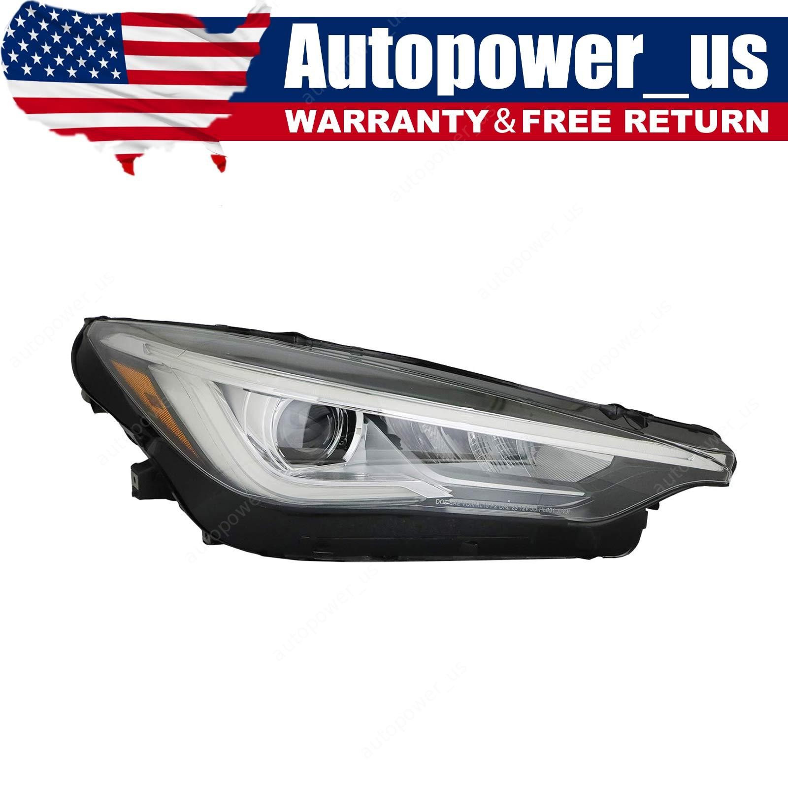 for 2019-2024 Infiniti QX50 Right Side LED Headlight RH