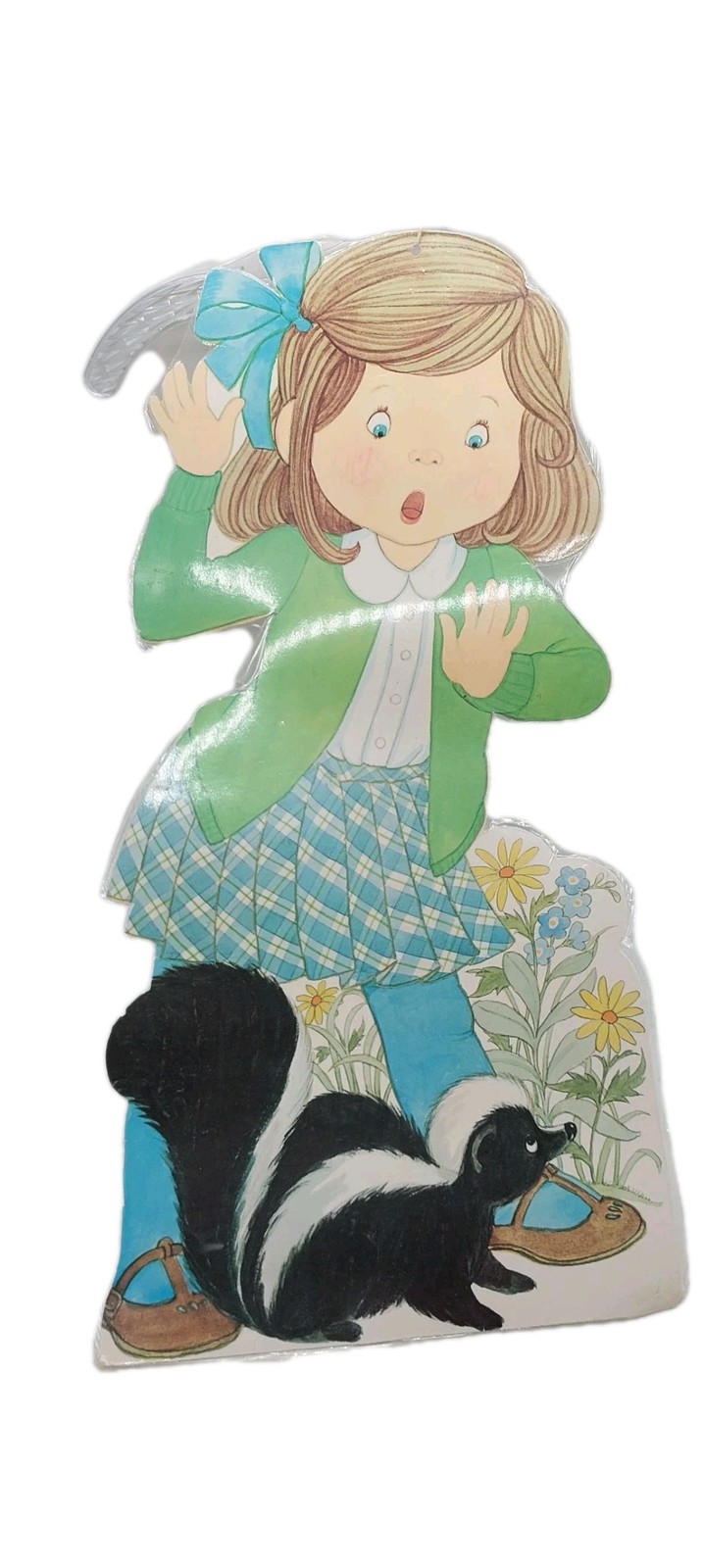 School Wall Hangings Kids Art Cut Outs Homeschool Vintage Lot Of 4 READ