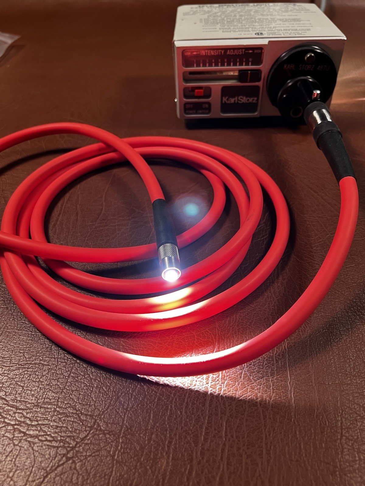 Lot Of Karl Storz, ACMI, Wolf, Luxtec, Welch Allyn Fiber Optic Cables