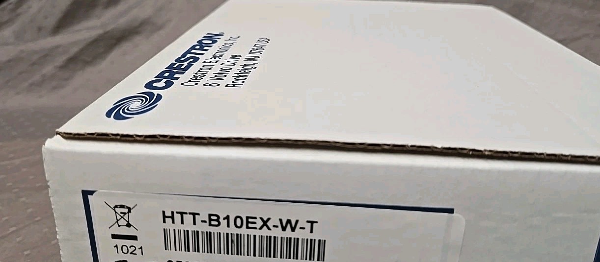 Crestron HTT-B10EX-W-T Wireless Tabletop Keypad -White - New in box